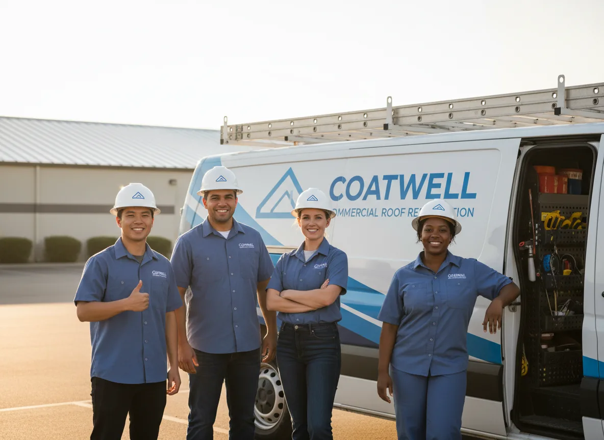 Commercial roof coating company in Blunt, SD